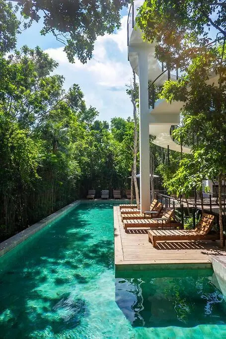 Private Rooftop Pool - Bike To Ruins Or Beach Tulum Villa