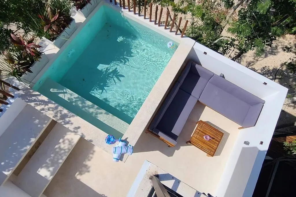 Private Rooftop Pool - Bike To Ruins Or Beach Tulum Mexico