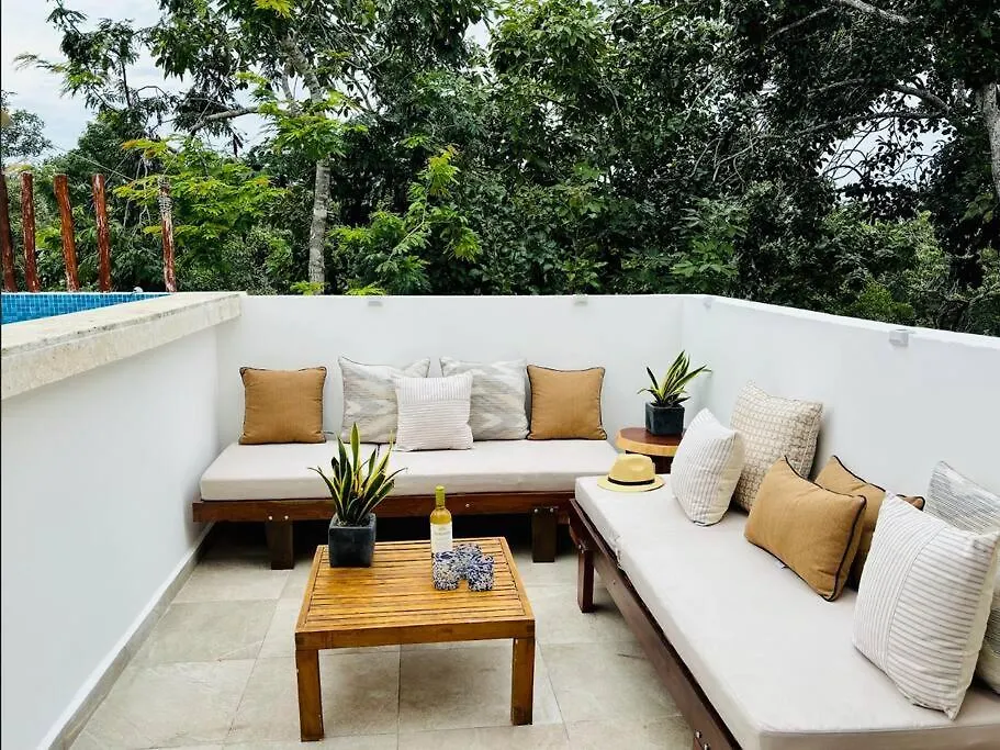 Private Rooftop Pool - Bike To Ruins Or Beach Tulum